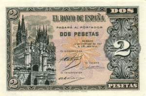 2 Pesetas 1937
